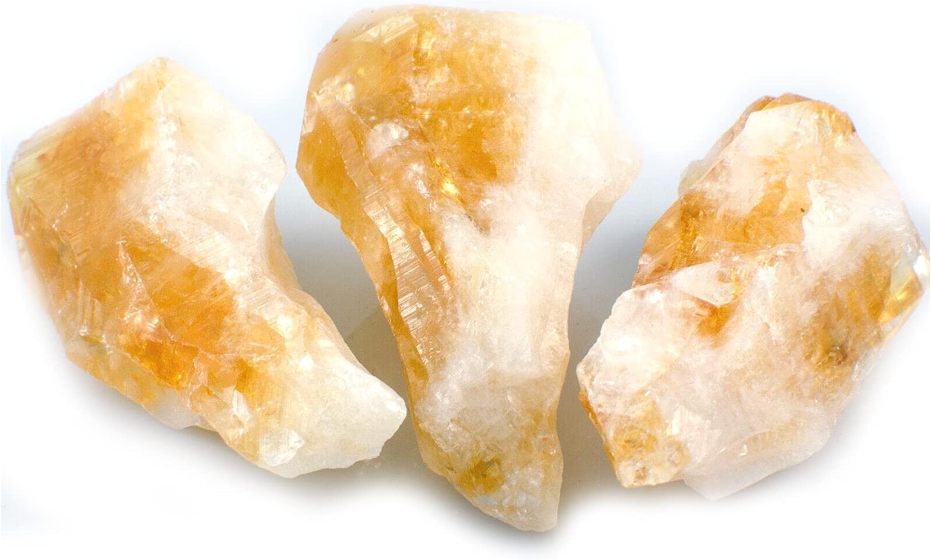 Divine Pure Citrine Points Crystal for Vastu, Healing, Spirituality, Business Success, and Prosperity Default Title